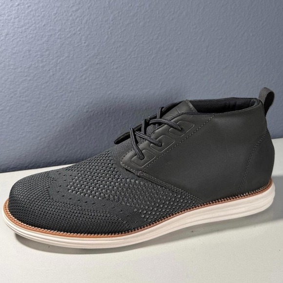 Vance‎ Co Men's Grey Barett Padded Insole Chukka Boots - Picture 2 of 7